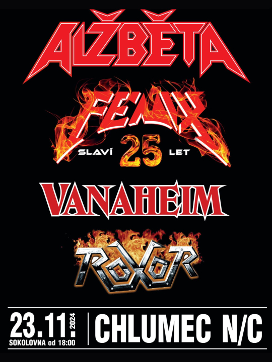 Alžběta ǁ Fénix - slaví 25 let ǁ Vanaheim ǁ Roxor